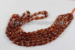 Spessartite Micro Cut Oval Shape Beads